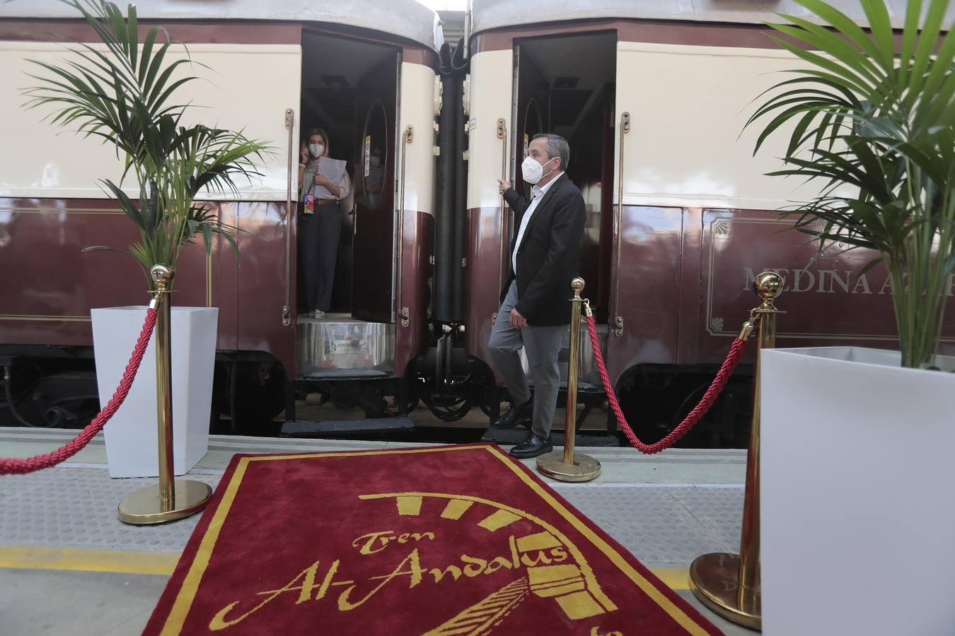 El lujoso tren turístico Al Andalus por dentro