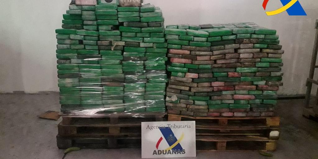 Intervenidos 1 600 kilos de cocaína en el puerto de Algeciras en un