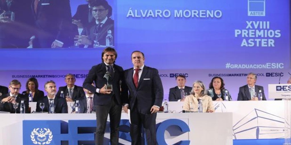 Tecade y Álvaro Moreno premios Aster de Andalucía Occidental