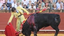 Morante de la Puebla, roto y abandonado con el cuarto toro