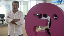 Óscar Campillo, en la redacción de ‘Relevo’, la nueva apuesta editorial de Vocento