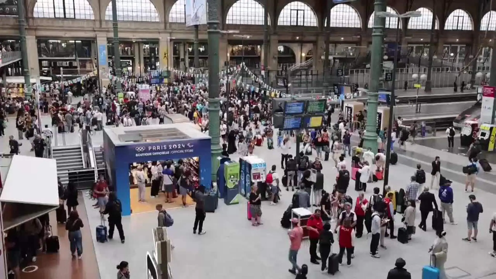 La Red De Trenes De Alta Velocidad En Torno A Par S Sufre Un Sabotaje