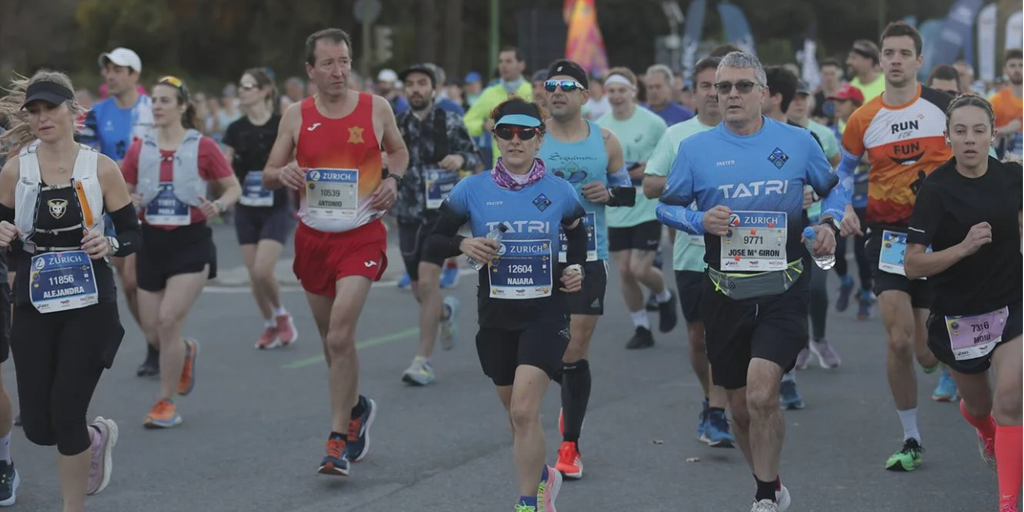 Este es el punto de partida del Zurich Maratón de Sevilla 2025 según tu