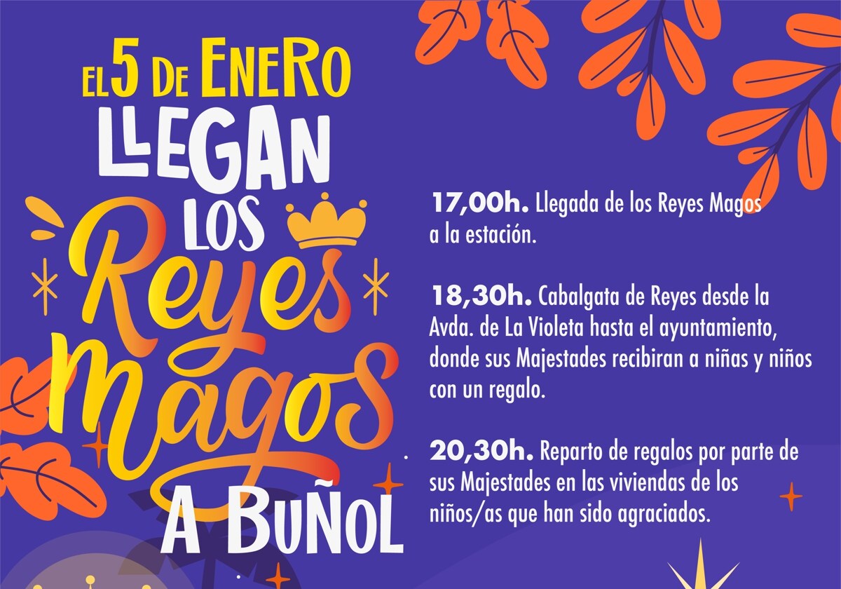 Cabalgata de Reyes 2023 en Buñol horario y recorrido