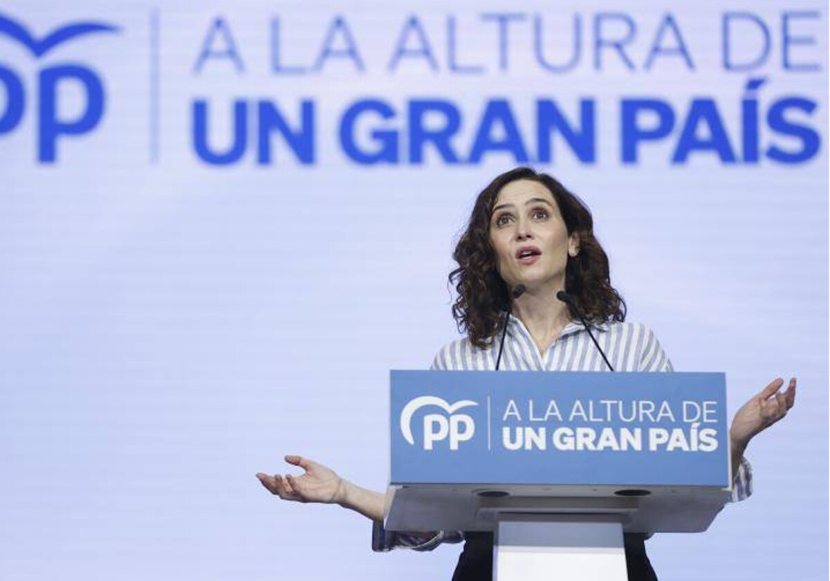 Ayuso Acusa Al Psoe De Centrar Las Elecciones Del M En Torno A