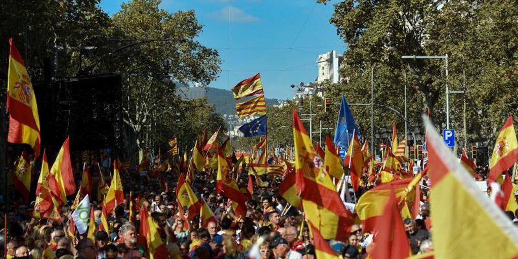 Manifestaci N Contra La Amnist A En Barcelona En Directo Ltima Hora