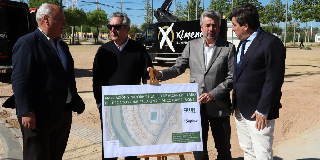 Feria De C Rdoba El Ayuntamiento Culmina El Nuevo Alcantarillado Del