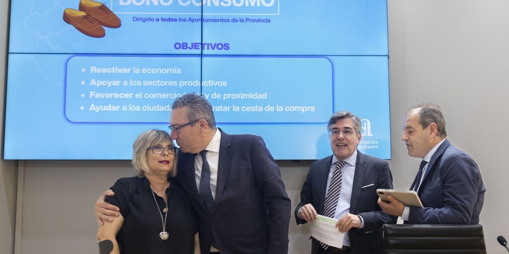 La Diputación de Alicante activa una nueva campaña de bono consumo con