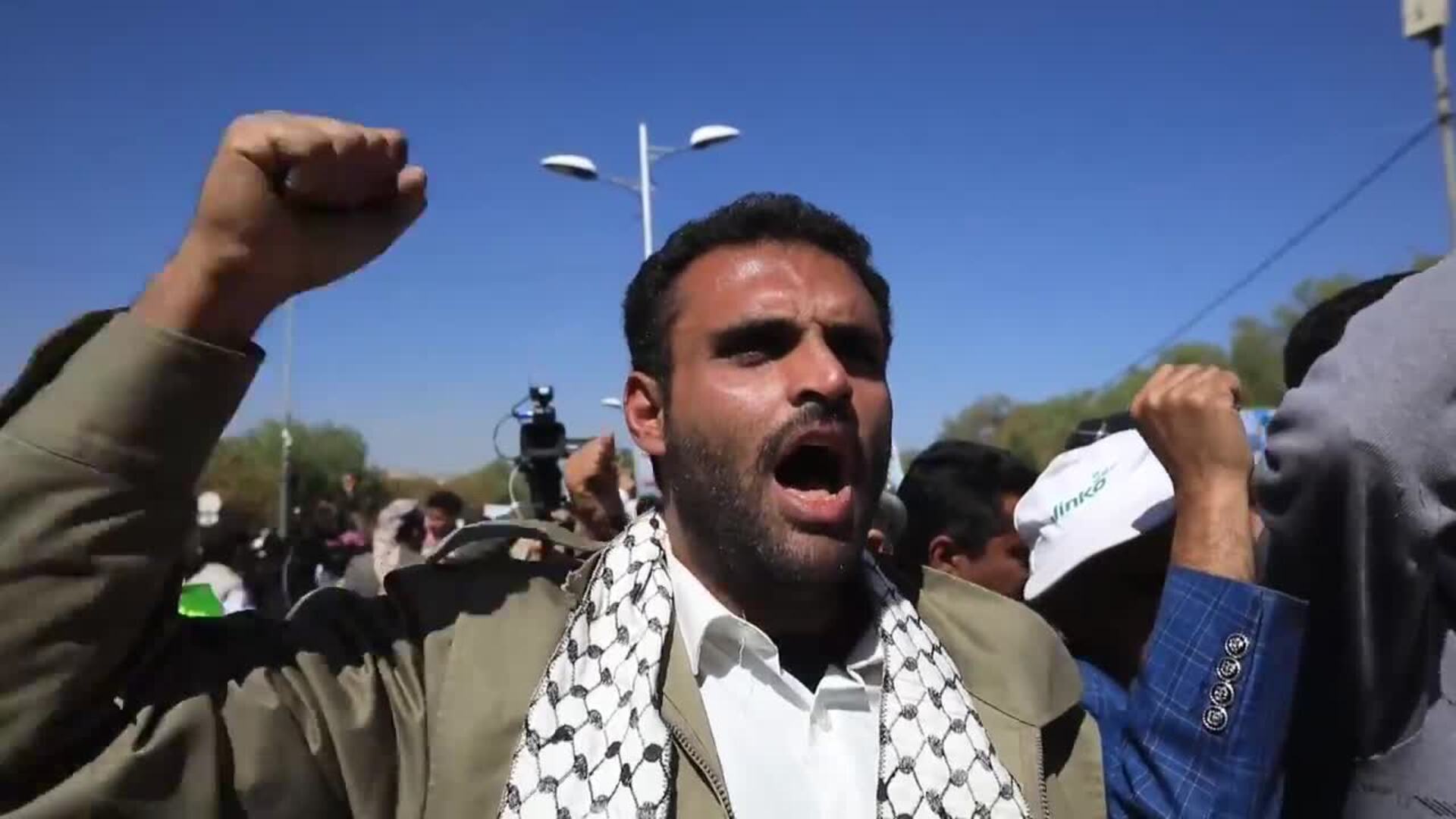 Protestan En San En Apoyo Al Pueblo Palestino