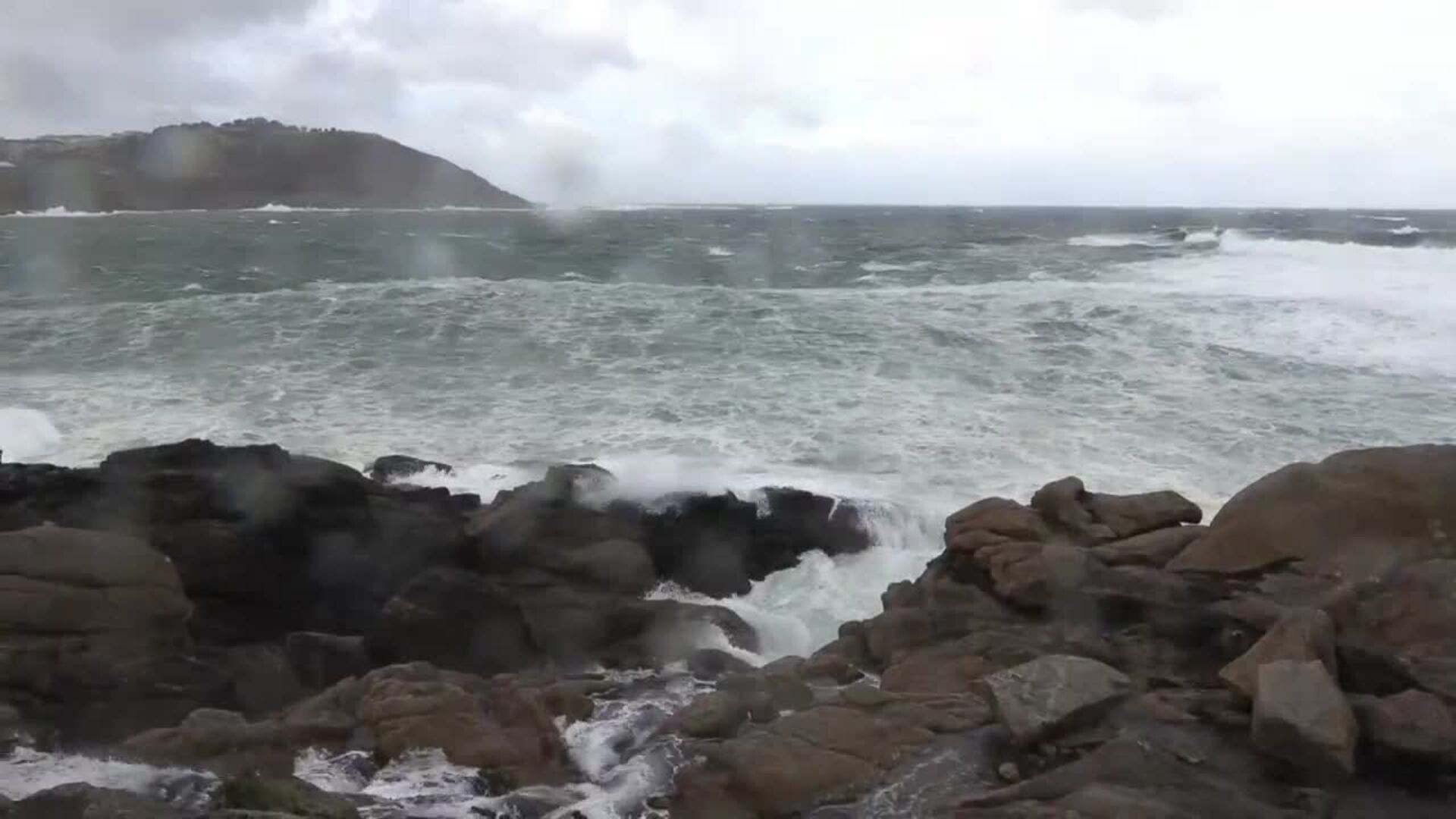 A Coruña aviso rojo por fuerte temporal marítimo