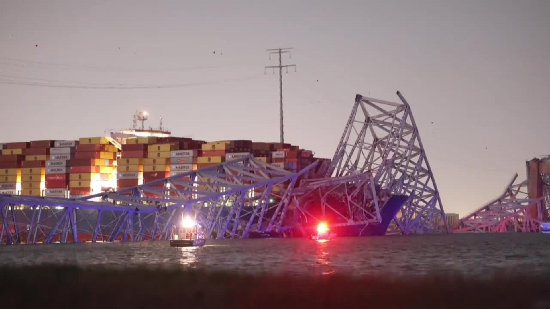 Im Genes Tras El Derrumbe Del Puente Francis Scott Key En Baltimore