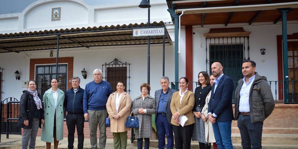 Las camaristas de la Virgen del Rocío ya tienen una calle en la aldea