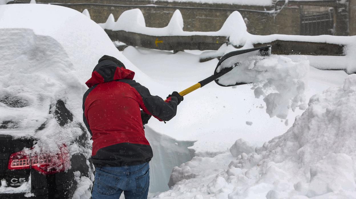 Previsión de nevadas en Madrid hasta 40 centímetros de nieve en tres días