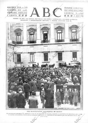 ABC MADRID 22-11-1918