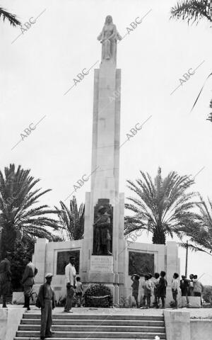 Inauguración del monumento A los Héroes y Mártires de las Campañas de Marruecos