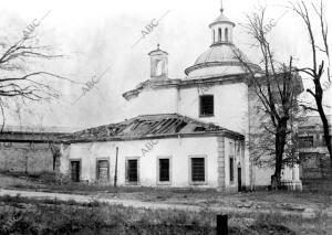 La ermita de san Antonio Salvada milagrosamente entre Muchísimas Casas que no...