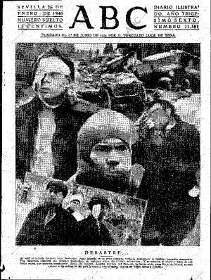 ABC SEVILLA 26-01-1940