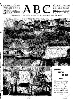 ABC SEVILLA 07-02-1942