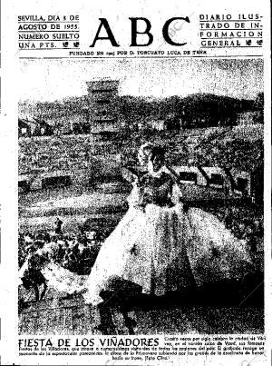 ABC SEVILLA 03-08-1955