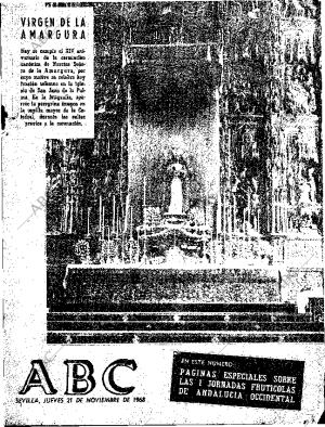 ABC SEVILLA 21-11-1968