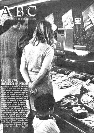 ABC MADRID 13-12-1974