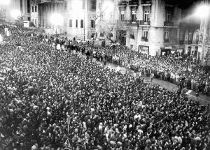 Masiva manifestación en Madrid en favor de la Libertad, la Democracia y la...