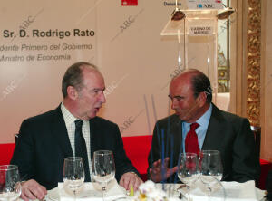 conferencia de Rodrigo rato dentro del foro económico organizado por Abc Vocento...