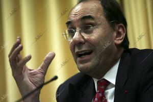 Alejo Vidal Cuadras vicepresidente del parlamento europeo y presidente de la...