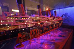 Exposición sobre el Titanic en el Pabellón de la Navegación