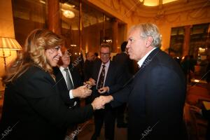 sayuno informativo de Europa Press con la presidenta de la Junta de Andalucía,...