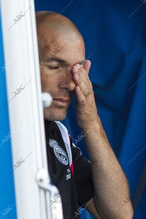 Primer partido de Zinedine Zidane como entrenador del Castilla