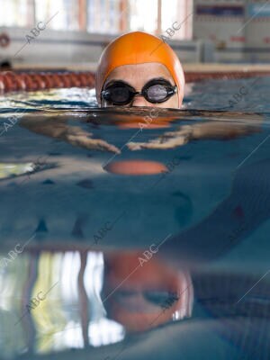La nadadora paralímpica del Elche Club Natación Mustang