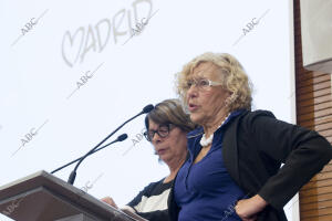 Rueda de prensa de Manuela Carmena e Inés Sabanés, sobre la limpieza de Madrid