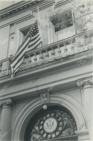 La embajada de los Estados Unidos en la calle Miguel Ángel número 8