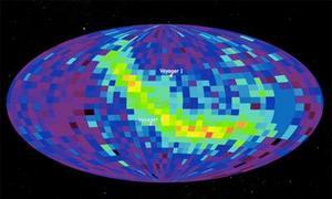 Imágenes proporcionadas por el IBEX / NASA