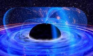 Un agujero negro, mucho más cerca de la Tierra de lo que se creía