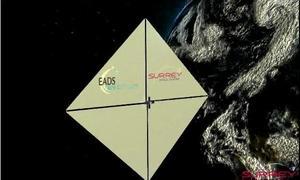 Un cubo para recoger basura espacial