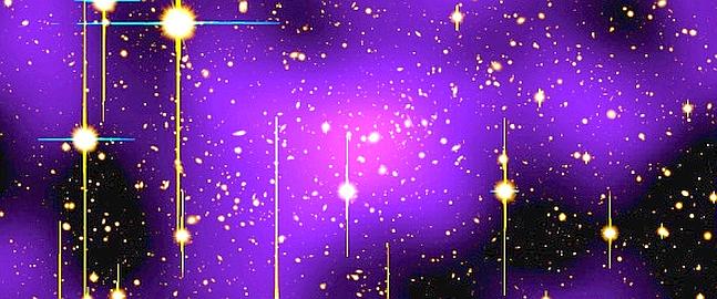 Primeras imágenes de la materia oscura
