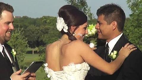 La primera boda por iPad