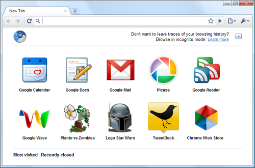 Google Chrome, listo para jugar