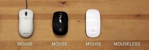 El primer ratón invisible