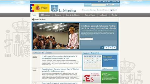 Franco desaparece de la nueva web de La Moncloa