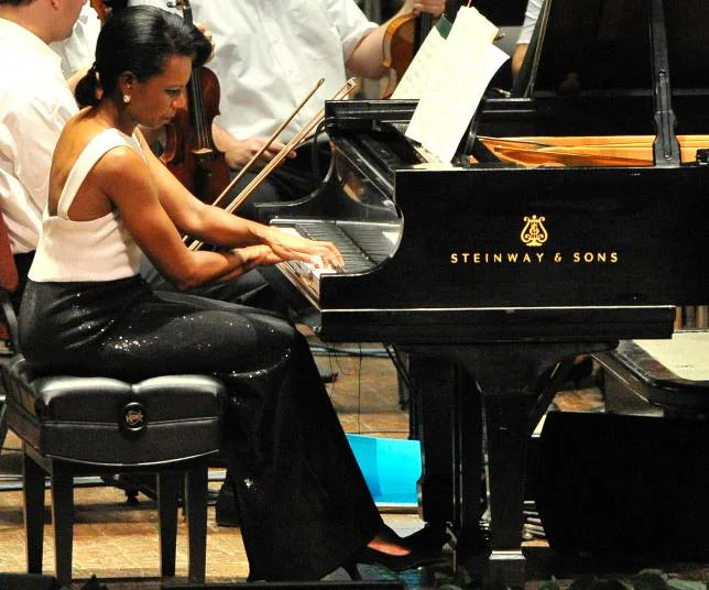 Condoleezza Rice, pianista de lujo