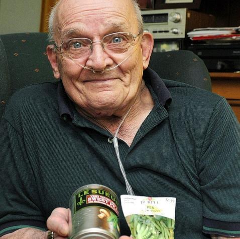 El hombre que cultivaba guisantes en su pulmón