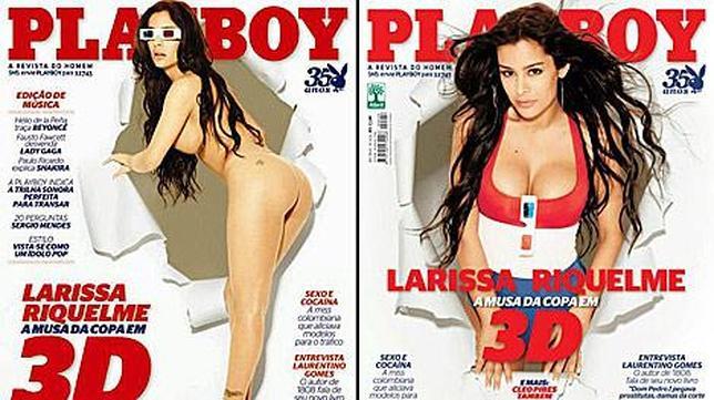 Ya puedes ver el «making of» del desnudo en 3D de Larissa Riquelme en «Playboy»