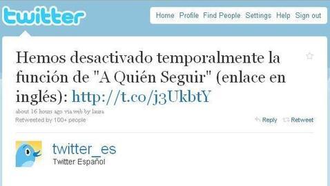 «A quién seguir» desaparece de Twitter