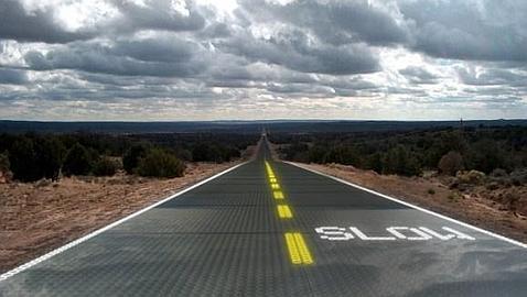 La increíble carretera solar, más cerca de la realidad