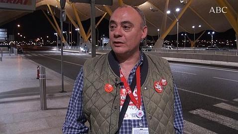 Clima de normalidad en un Barajas semivacío pese a la huelga general