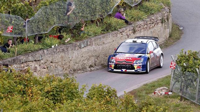 Loeb, líder tras la primera jornada por delante de Sordo