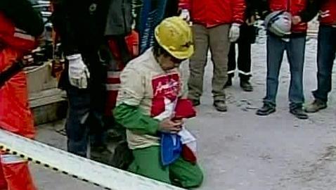 Mario Gómez, el «abuelo» de los mineros